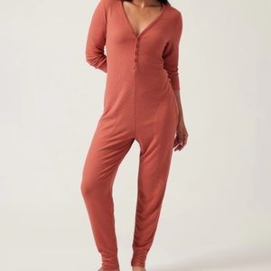 Athleta Women's Terracotta Lounge Jumpsuit